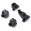 ALUMINUM FRONT & REAR SUSPENSION LINK MOUNT SET BLACK FOR TRAXXAS TRX-4 'G6 CERTIFIED' #TRX4-011BK
