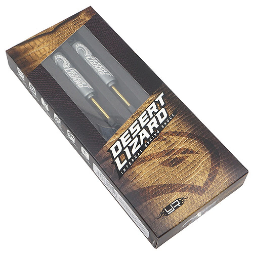 100MM DESERT LIZARD TWO STAGE INTERNAL SPRING DAMPER PAIR GUN METAL FOR CRAWLER #DDL-100GM 4 100MM DESERT LIZARD TWO STAGE INTERNAL SPRING DAMPER PAIR GUN METAL FOR CRAWLER #DDL-100GM - Image 2