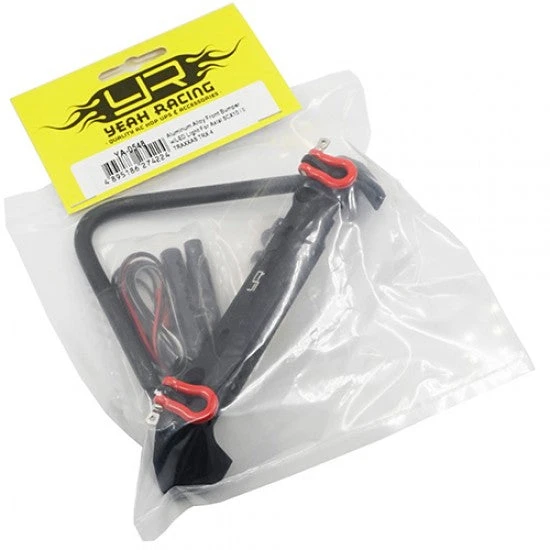 YEAH RACING ALUMINUM ALLOY FRONT BUMPER W/LED LIGHT FOR SCX10 II/TRX-4/VENTURE/BOM/ENDURO SENDERO 'G6 CERTIFIED' #YA-0548 3 YEAH RACING ALUMINUM ALLOY FRONT BUMPER W/LED LIGHT FOR SCX10 II/TRX-4/VENTURE/BOM/ENDURO SENDERO 'G6 CERTIFIED' #YA-0548