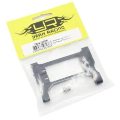 ALUMINIUM SERVO MOUNT FOR TRAXXAS TRX-4 TRX-6 BLACK #TRX4-005BK